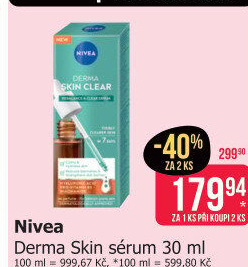 Pleťové sérum Derma Skin Clear Nivea