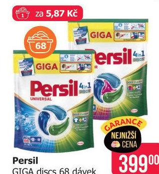 Prací kapsle Discs 4v1 Persil
