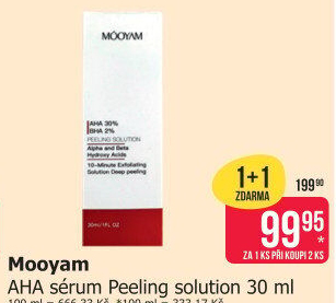 Sérum peeling AHA solution Mooyam