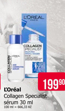 Sérum pleťové Collagen Specialist L'