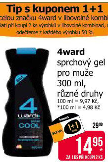 Sprchový gel 4Ward