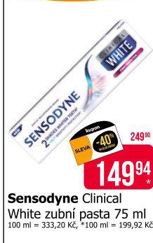 Zubní pasta Active White Clinical Repair Sensodyne