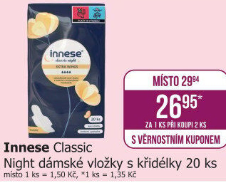 Vložky dámské night Innese
