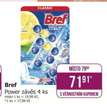 WC blok tuhý Power Aktiv Bref