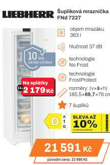 Kombinovaná chladnička Liebherr FND7227