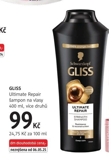 Šampon Gliss Schwarzkopf