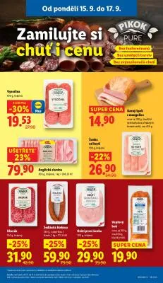 akční leták Lidl 15.9.2025-17.9.2025
