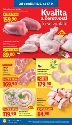 akční leták Lidl 15.9.2025-17.9.2025