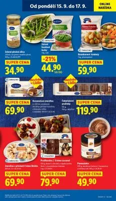 akční leták Lidl 15.9.2025-17.9.2025