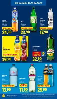 akční leták Lidl 15.9.2025-17.9.2025