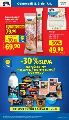 akční leták Lidl 15.9.2025-17.9.2025