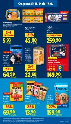 akční leták Lidl 15.9.2025-17.9.2025