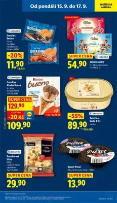 akční leták Lidl 15.9.2025-17.9.2025