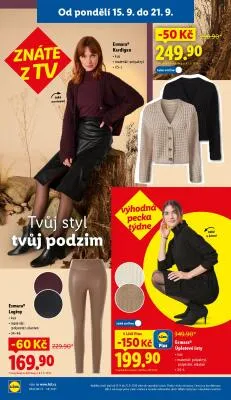 akční leták Lidl 15.9.2025-17.9.2025
