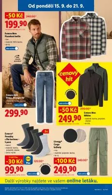 akční leták Lidl 15.9.2025-17.9.2025