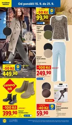 akční leták Lidl 15.9.2025-17.9.2025