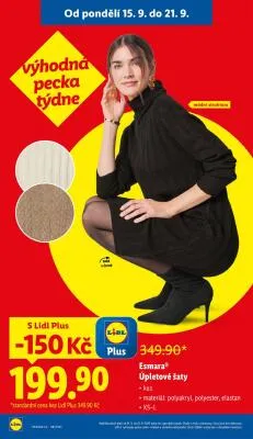 akční leták Lidl 15.9.2025-17.9.2025