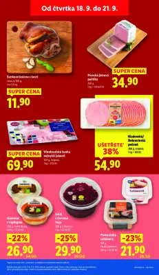 akční leták Lidl 18.9.2025-21.9.2025