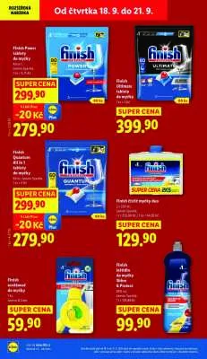 akční leták Lidl 18.9.2025-21.9.2025