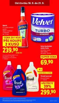 akční leták Lidl 18.9.2025-21.9.2025