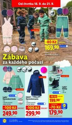 akční leták Lidl 18.9.2025-21.9.2025