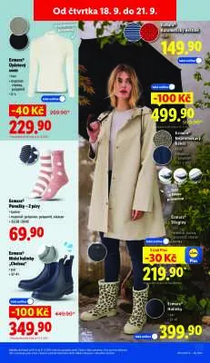 akční leták Lidl 18.9.2025-21.9.2025