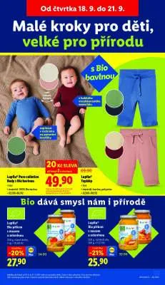 akční leták Lidl 18.9.2025-21.9.2025