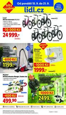 akční leták Lidl 18.9.2025-21.9.2025