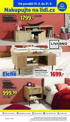 akční leták Lidl 18.9.2025-21.9.2025