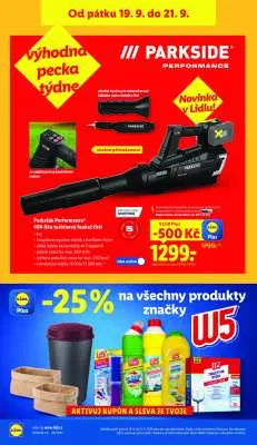 akční leták Lidl 18.9.2025-21.9.2025
