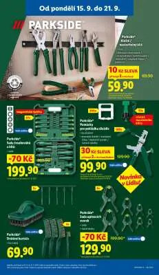 akční leták Lidl 15.9.2025-21.9.2025