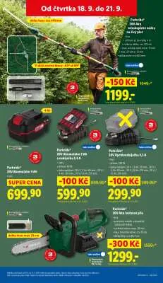 akční leták Lidl 15.9.2025-21.9.2025