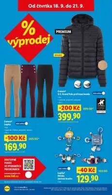 akční leták Lidl 15.9.2025-21.9.2025