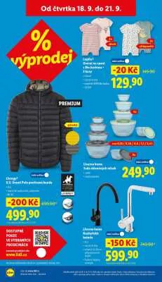 akční leták Lidl 15.9.2025-21.9.2025