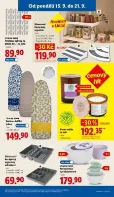 akční leták Lidl 15.9.2025-21.9.2025