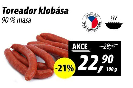 Klobása Toreador