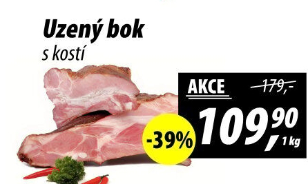 Uzený bok s kostí