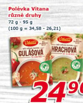 Instantní polévky Vitana