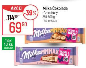 Čokoláda Milka