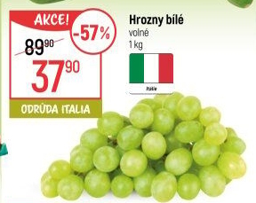 Hrozny bílé