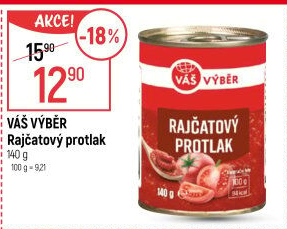 Rajčatový protlak Váš Výběr