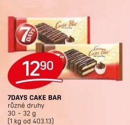 Cake Bar 7 Days