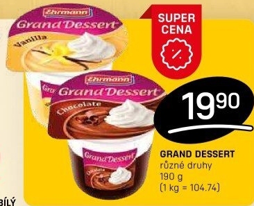 Dezert Grand Dessert Ehrmann