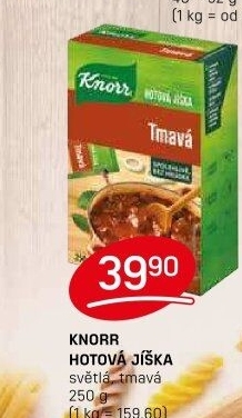 Jíška hotová Knorr