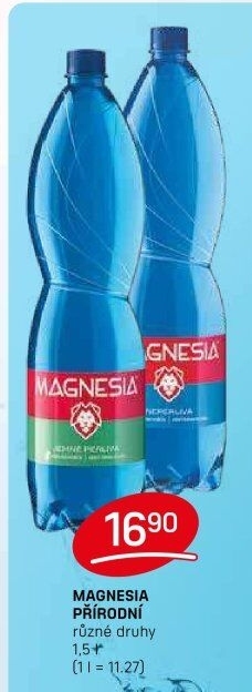 Přírodní voda Magnesia