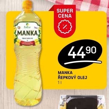 Řepkový olej Manka Fabio