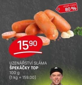 Špekáčky Top Sláma