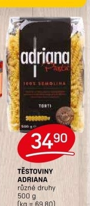 Těstoviny Adriana