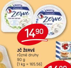 Žervé Jihočeské Madeta