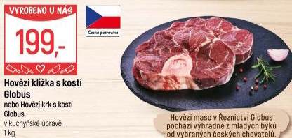 Hovězí krk s kostí Globus